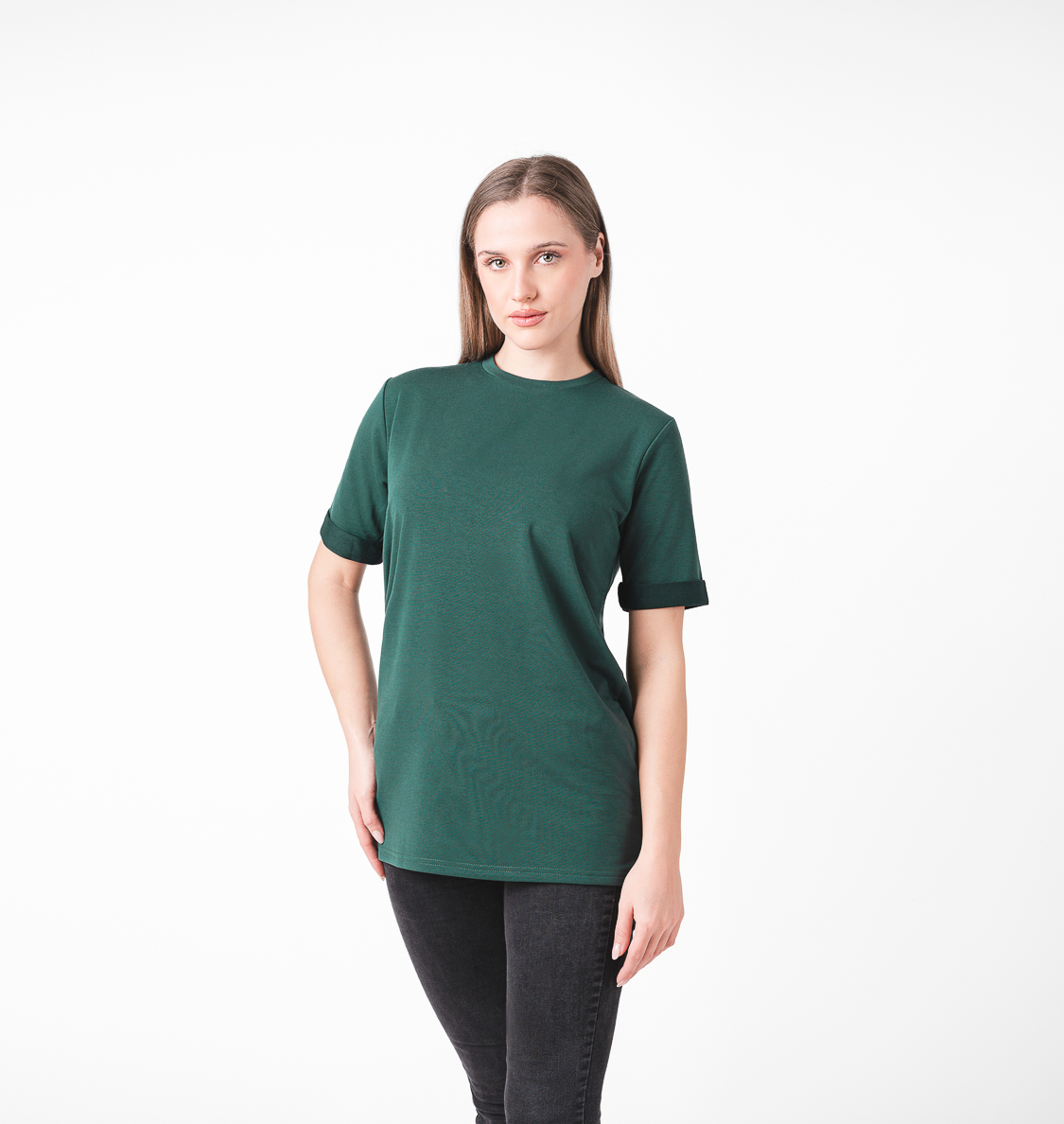 Everyday T-shirt - Deep Green image number 1