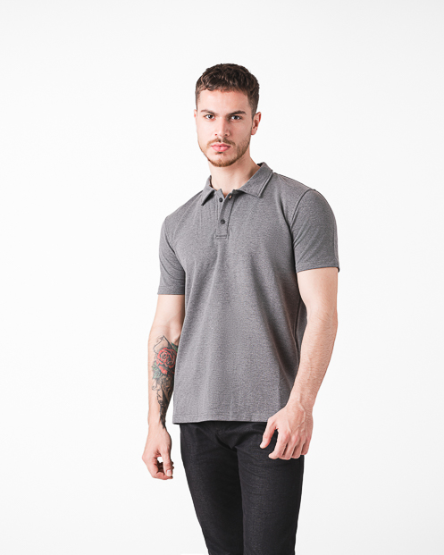 Timeless Polo T-Shirt - Grey
