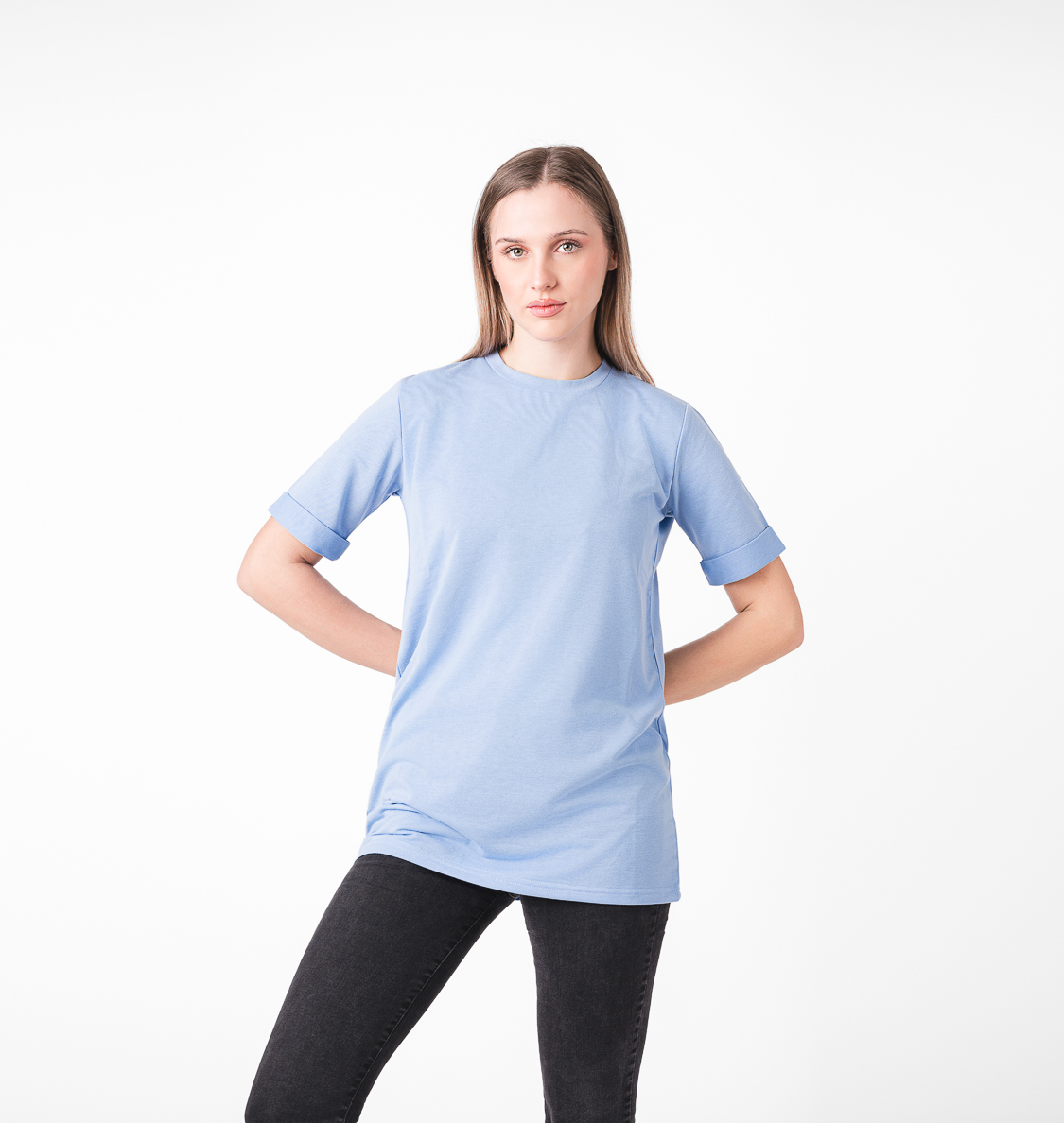 Everyday T-shirt - Light Blue image number 1