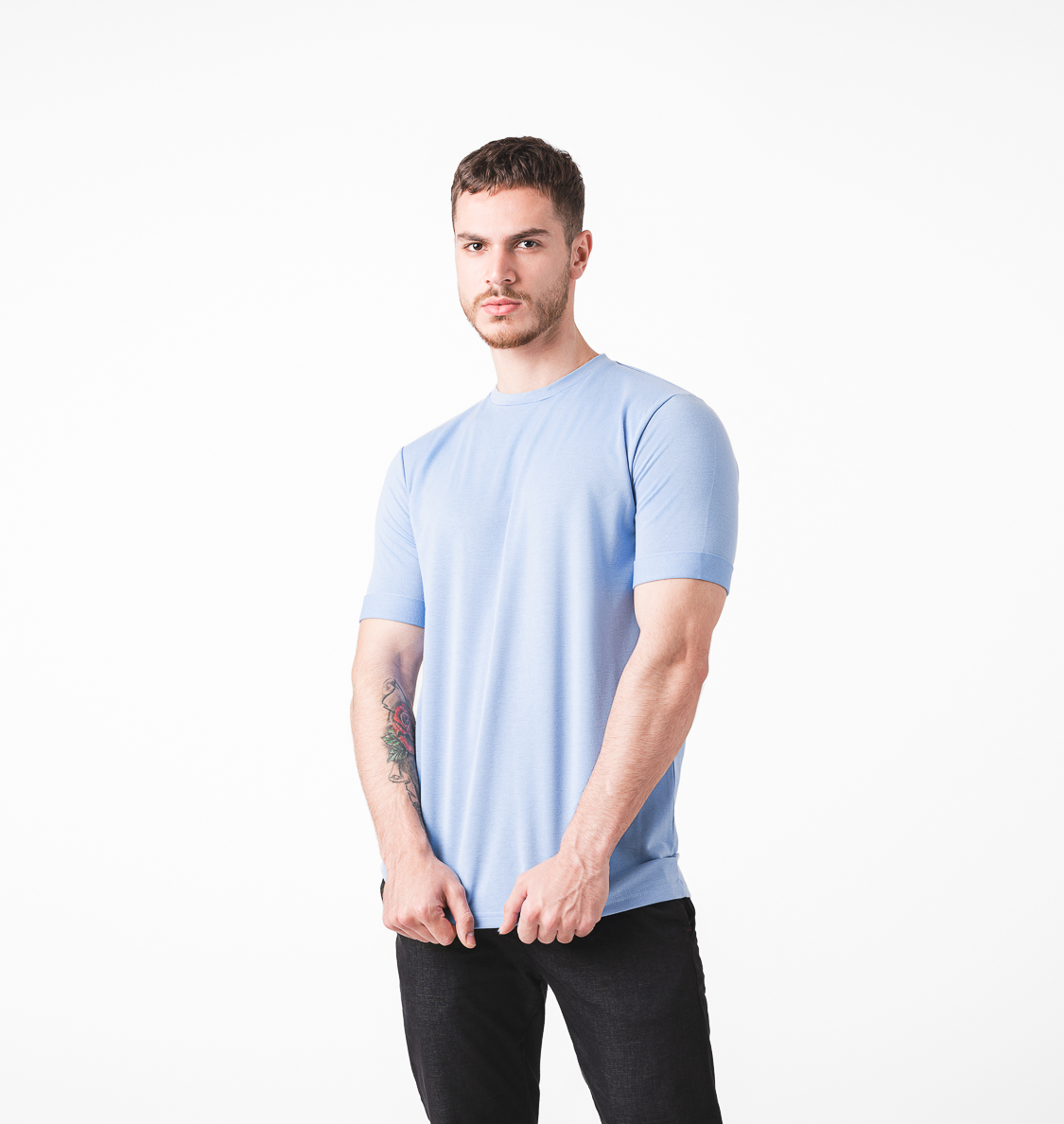 Everyday T-shirt - Light Blue image number 3