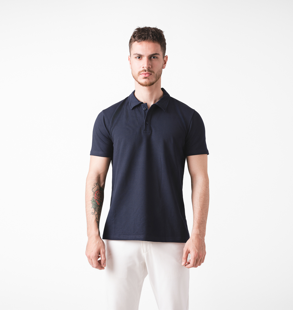 Timeless Polo T-Shirt - Navy Blue image number 0