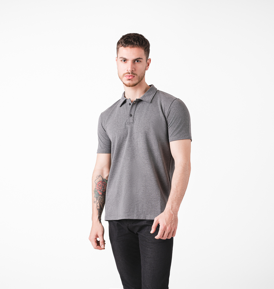 Timeless Polo T-Shirt - Grey image number 0